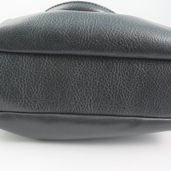 Matt & Nat Gray Vegan Leather Handbag Shoulder Crossbody Detachable Strap Zipper - Picture 7 of 16